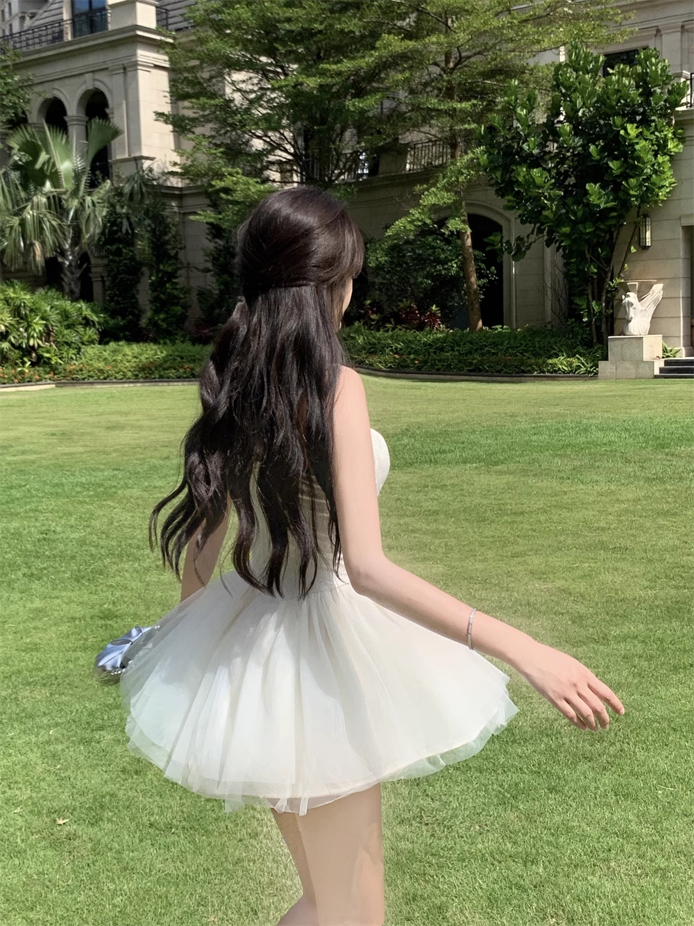 - A-line Tulle Dress GEU1221