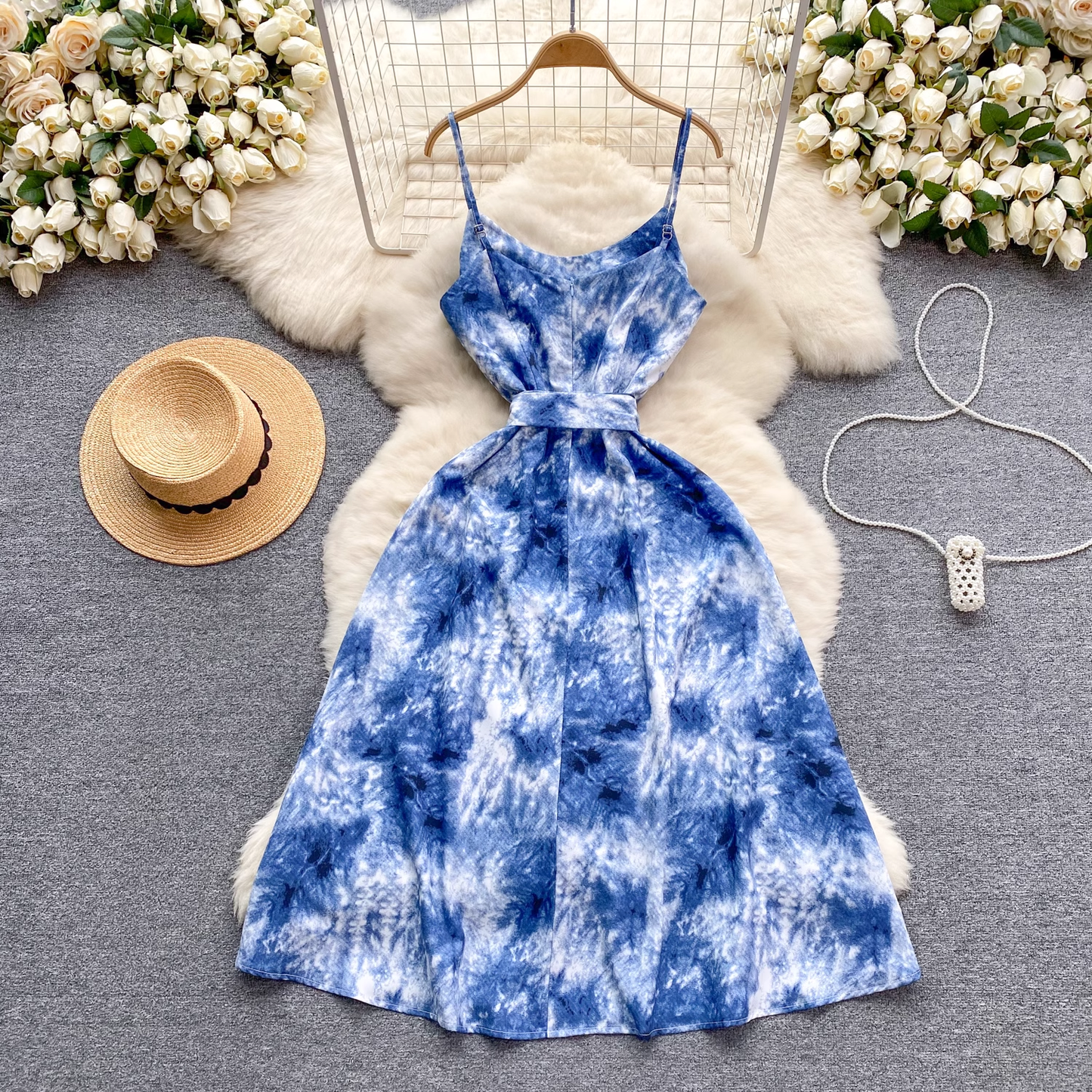 - A-line Summer Dress GEU1215