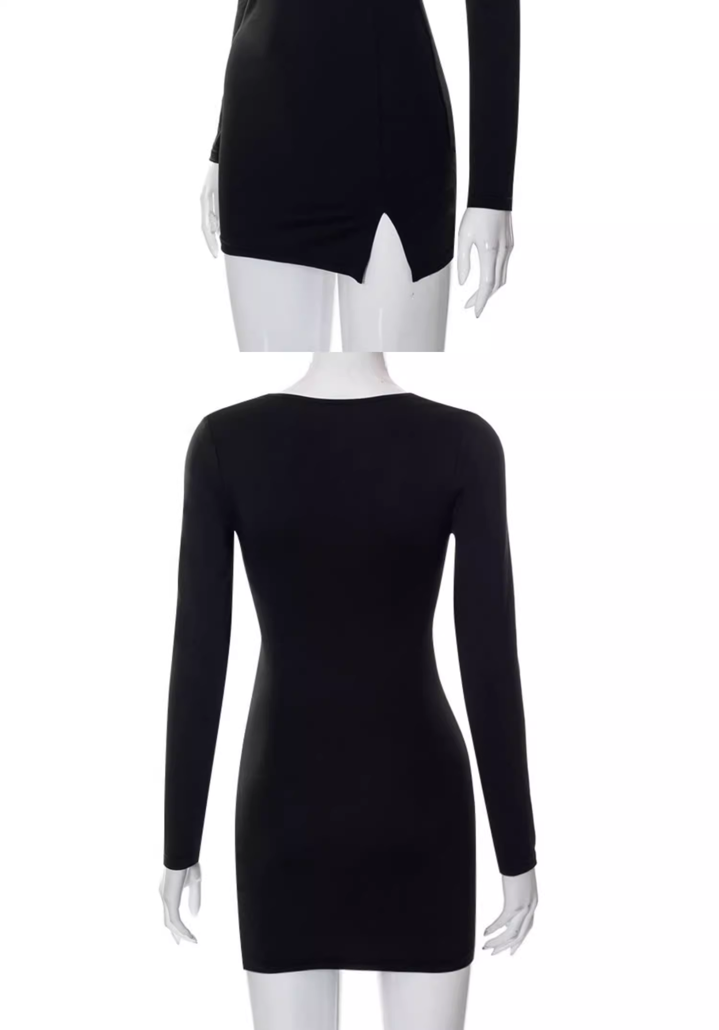 - sexy hollow casual long sleeves dress GEU462