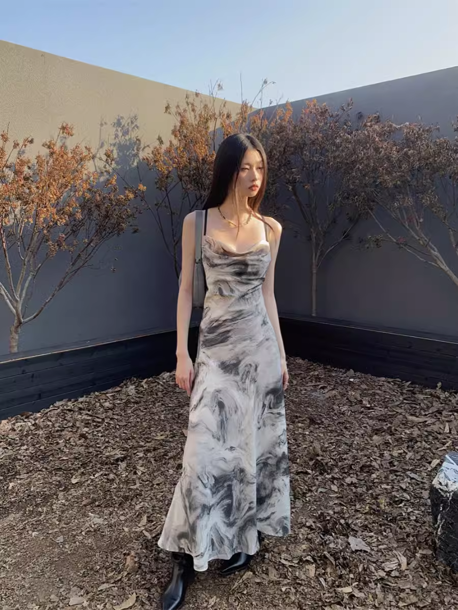 - Summer Sexy Long Dress GEU1358