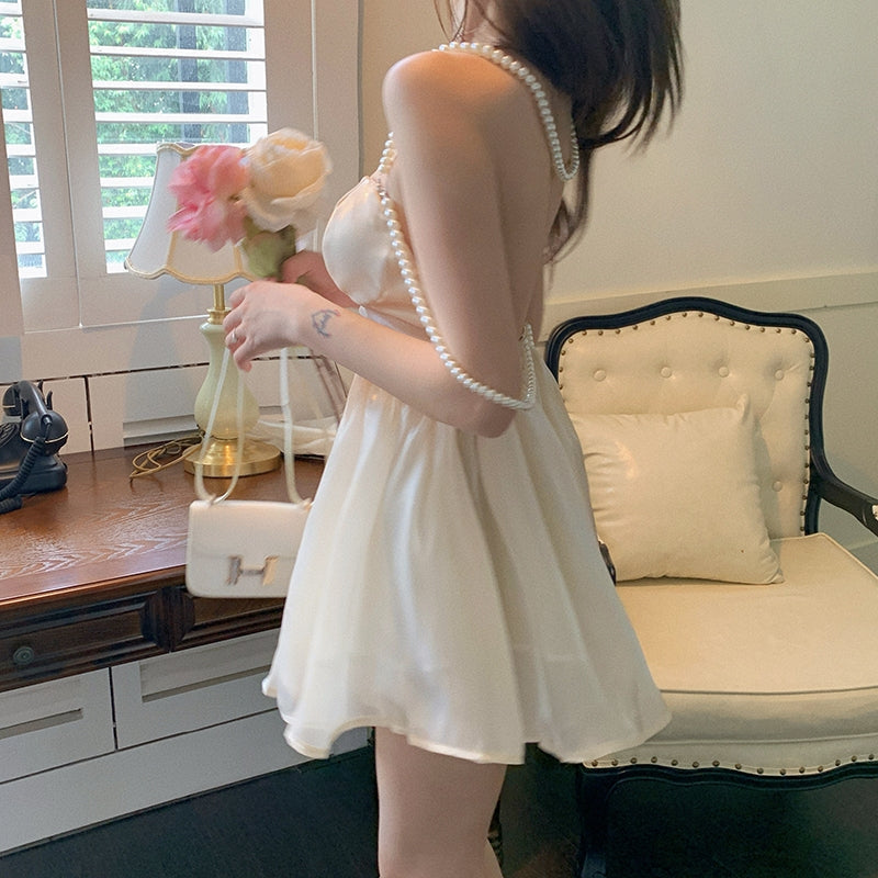 Faelynn Pearl Mini Dress