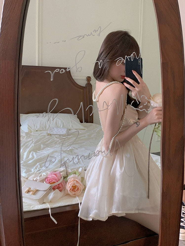 Faelynn Pearl Mini Dress