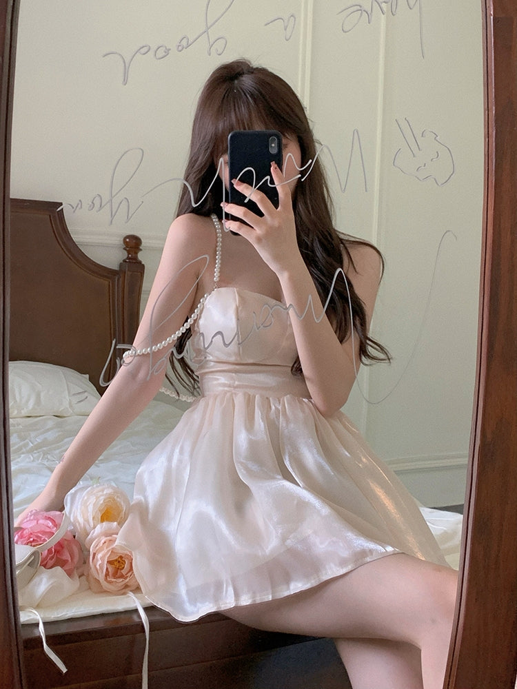 Faelynn Pearl Mini Dress