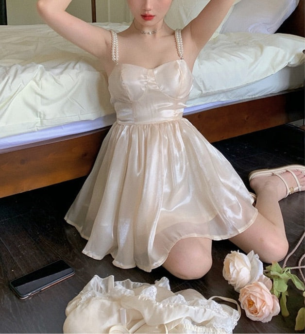 Faelynn Pearl Mini Dress