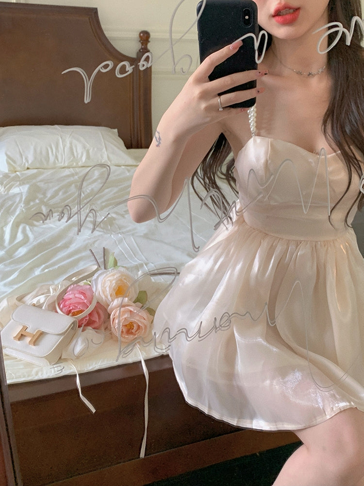 Faelynn Pearl Mini Dress