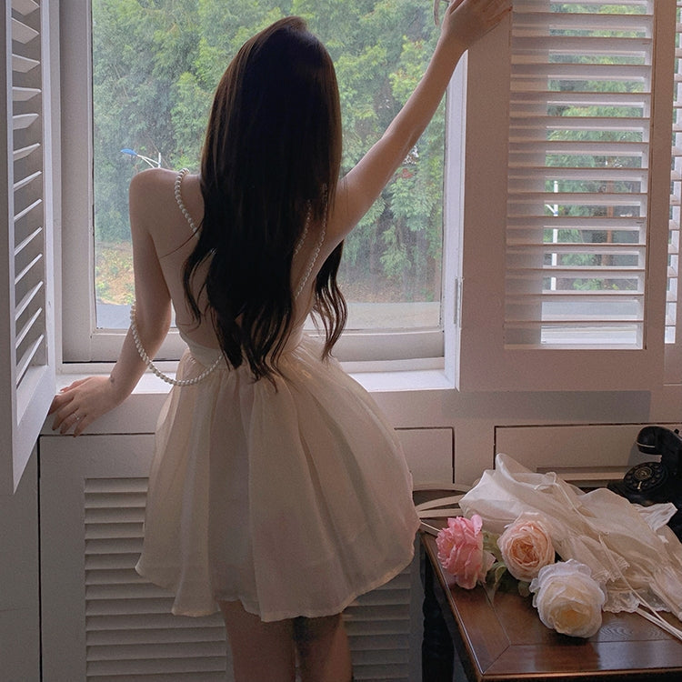 Faelynn Pearl Mini Dress
