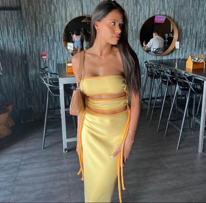 Gioia Strapless Maxi Dress