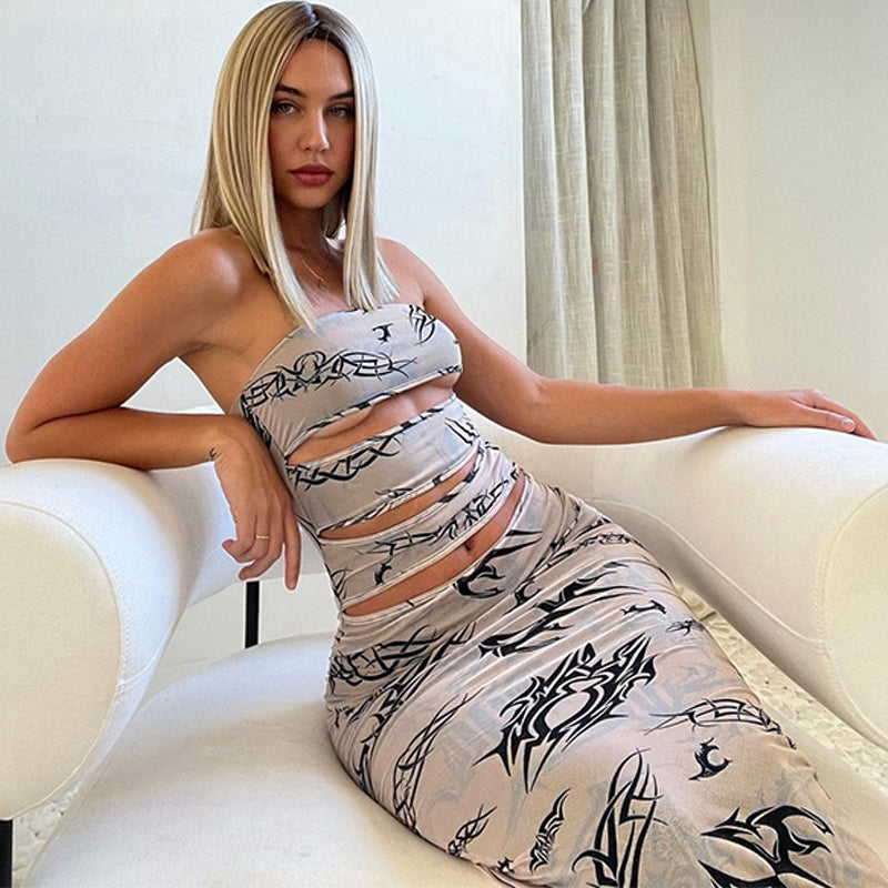 Kylea Strapless Maxi Dress