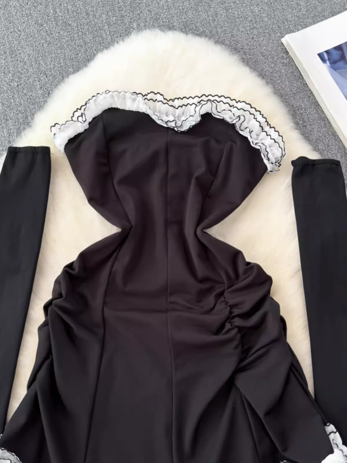- Sexy Strapless Mini Dress GEU1435