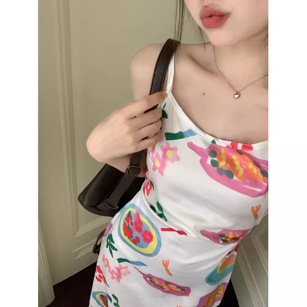 - Sexy Sleeveless Summer Dress GEU1402
