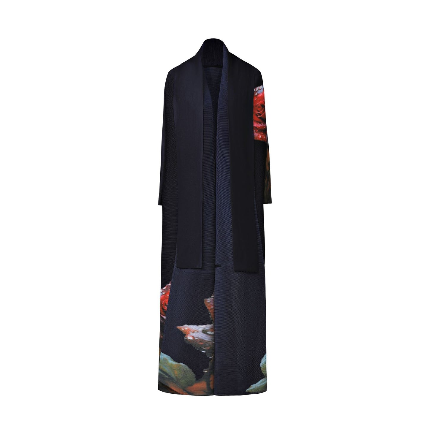 2025 Middle Eastern robe Muslim women's clothing Spring and Autumn new rose temperament large size Popular style jacket robe