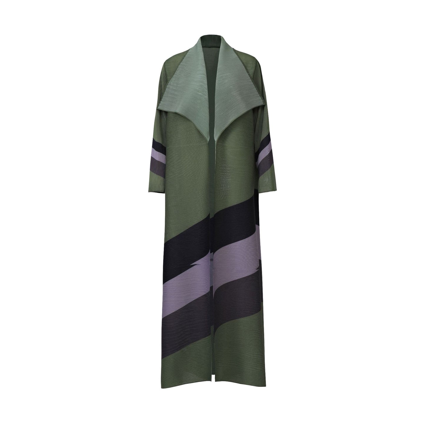 2025 trench coat women's high-end spring and autumn new loose large size lace-up Muslim robe hot sale coat tide