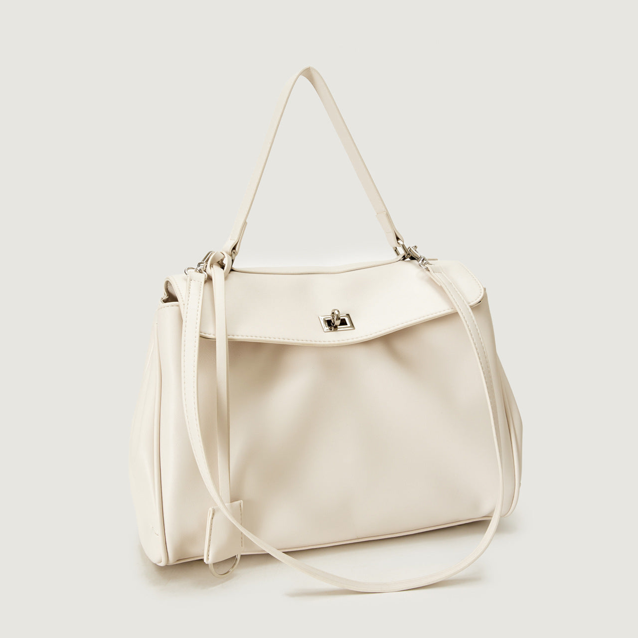 New popular autumn large-capacity tote bag, simple commuter versatile shoulder bag, premium texture women's bag