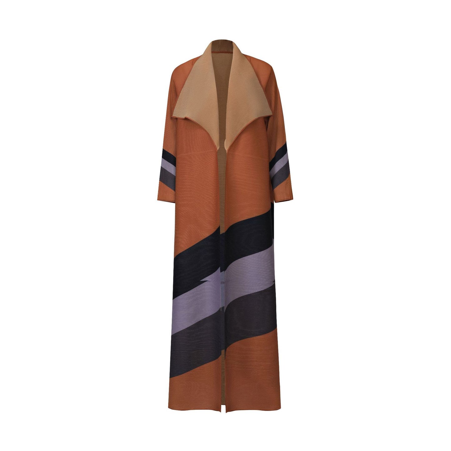 2025 trench coat women's high-end spring and autumn new loose large size lace-up Muslim robe hot sale coat tide