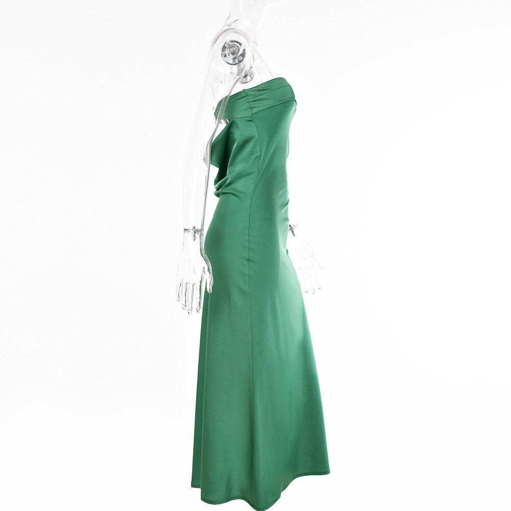 vmtvr Fashion Summer Women's Outfits Casual Backless Strapless Long Evening Dresses Elegant Female Wedding Party White Vestidos