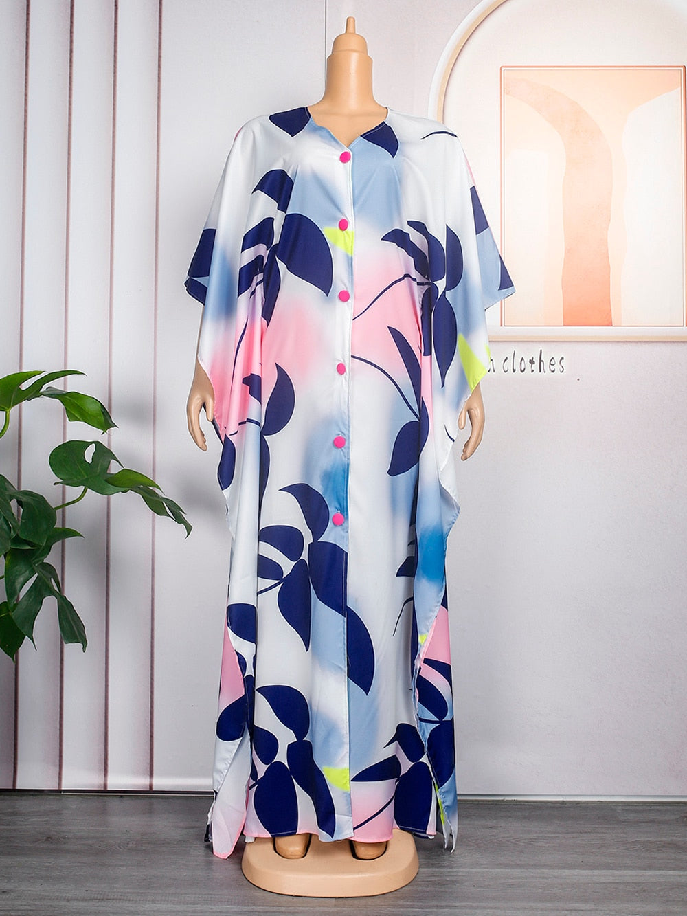 vmtvr African Dashiki Print Long Dresses For Women Plus Size Boubou Spring New Maxi Robe Turkey Nigerian Party Outfits Abayas