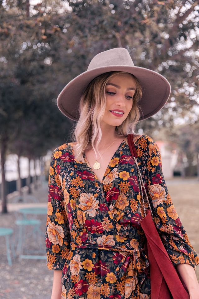vmtvr - Autumn New Floor Length Dress Women's Long Sleeve Printing Dress Floral Vintage Irregular Maxi Dress Mujer Chic Boho Dress