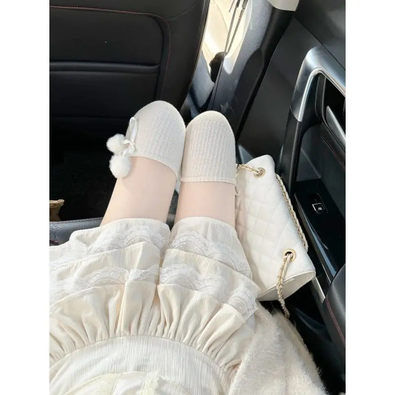 vmtvr Japanese Kawaii Mini Skirts Women Casual Y2k Clothing Korean Fashion Lace A-Line Short Skirts Feamle Chic 2024 Summer