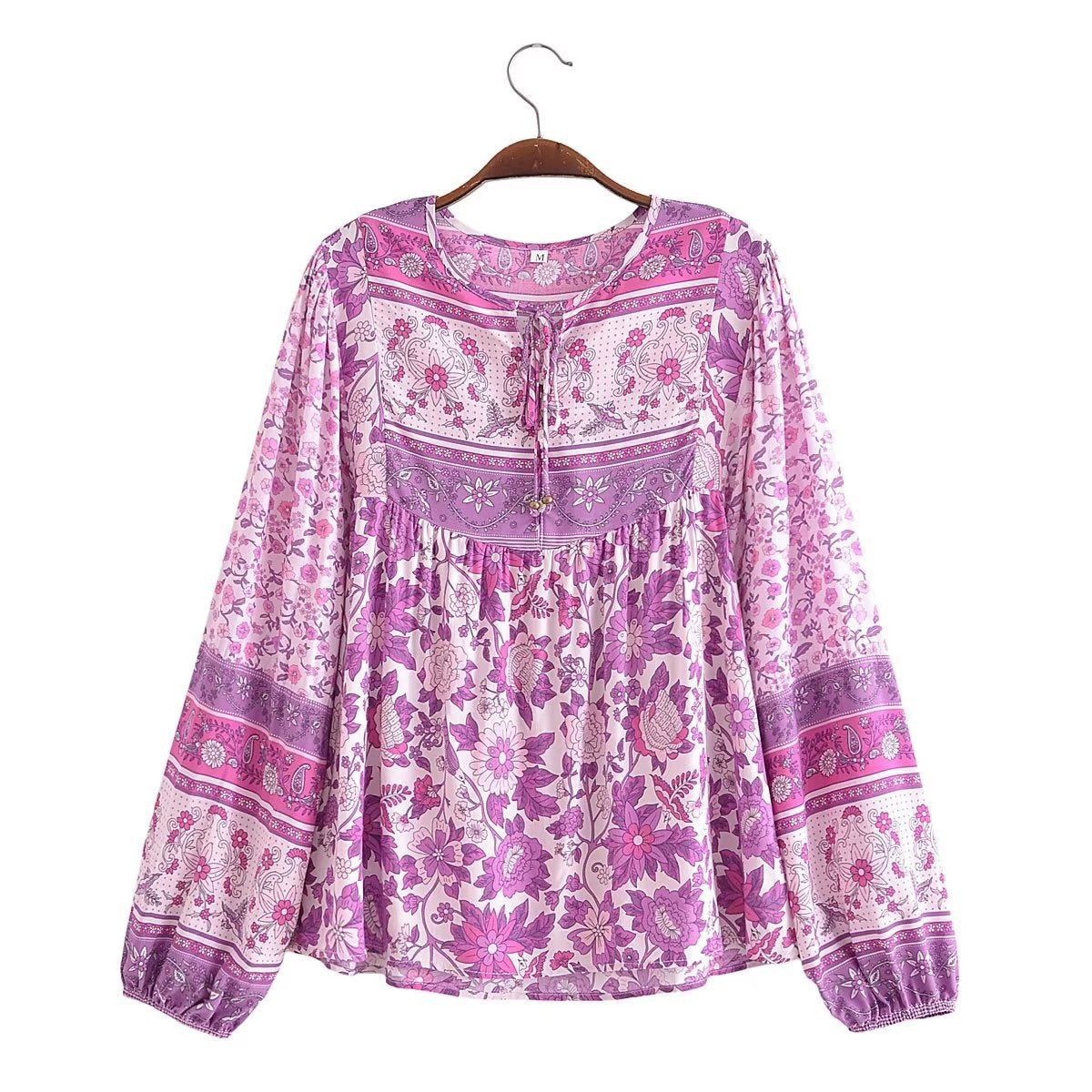 vmtvr - Two Pieces Dress Sets Flower Shirt and Skirts Boho Matching Sets Fashion Mujer Maxi Dress Printing Ensemble Femme 2 Pièces