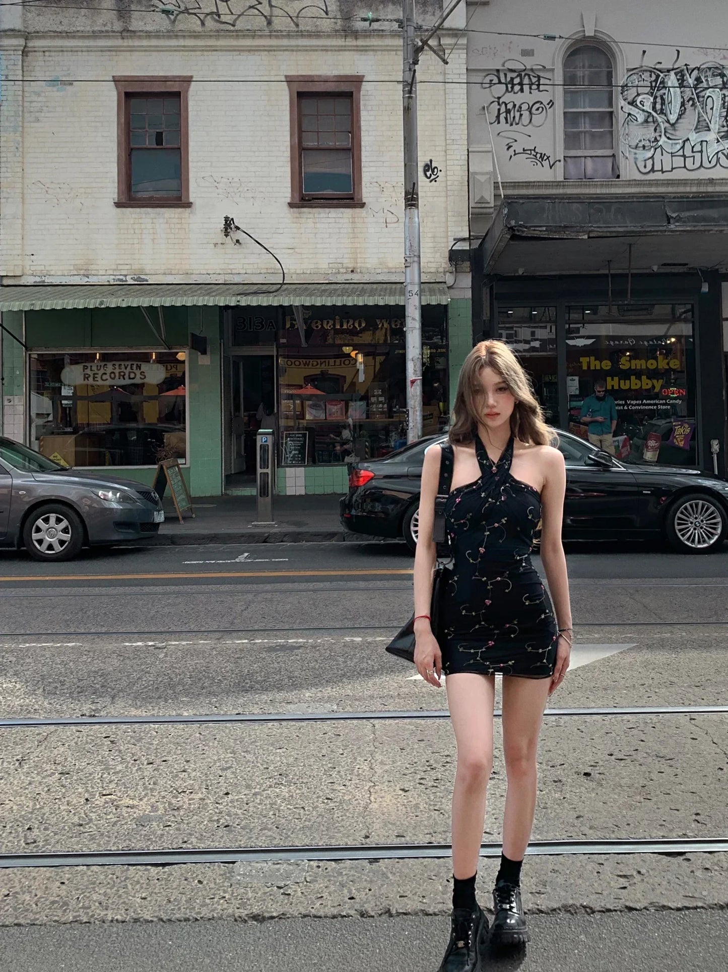 vmtvr Summer Women 2000s Y2k Clothing Casual Bodycon Sexy Dress Vintage Elegant Mini Dress Even Party Korean Fashion Chic Sleeveless