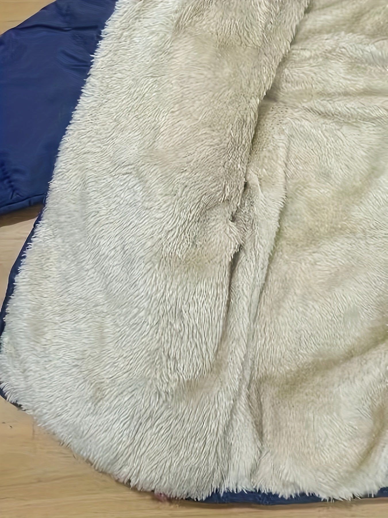 Kid's Fleece Lining Padded Jacket With Detachable Hood, Warm Zip Up Coat, Boy's Clothes For Winter Outdoor, As Gift