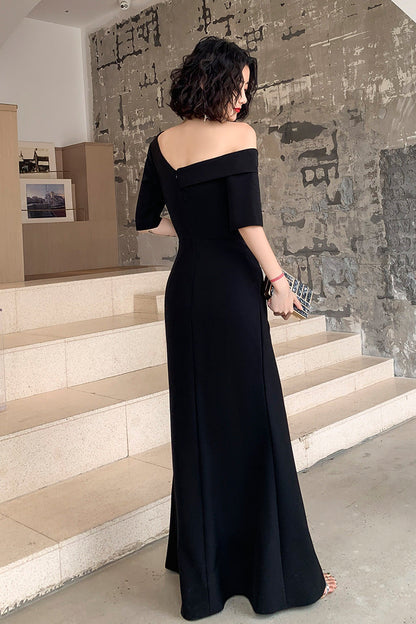 vmtvr dressBlack Evening Dress Women's New Banquet Elegant Long Elegant Dress Evening Dress