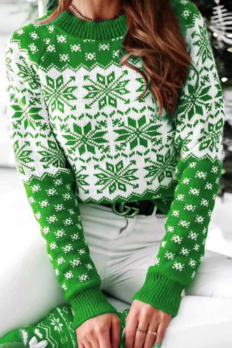 Christmas Day Fashion Party Adult Pullovers Print Costumes