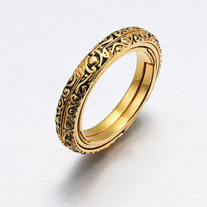 College Geometric Rings Accessories