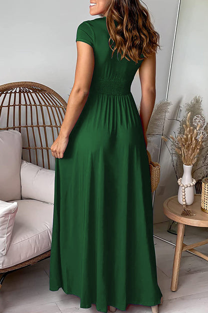 Celebrities Elegant Solid Asymmetrical Halter Irregular Dress Dresses(7 Colors)