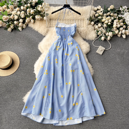 - Daisy print dress GEU1238