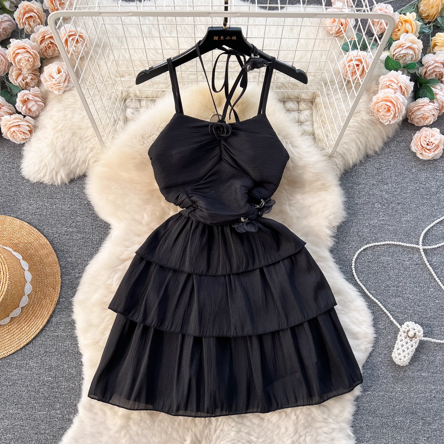 - A-line Tulle Dress   GEU1217