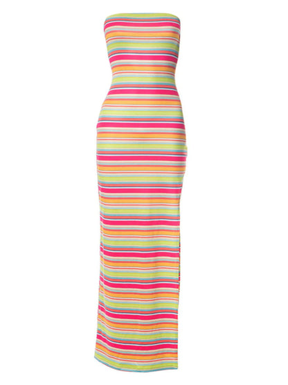 Abbie Striped Maxi Dress