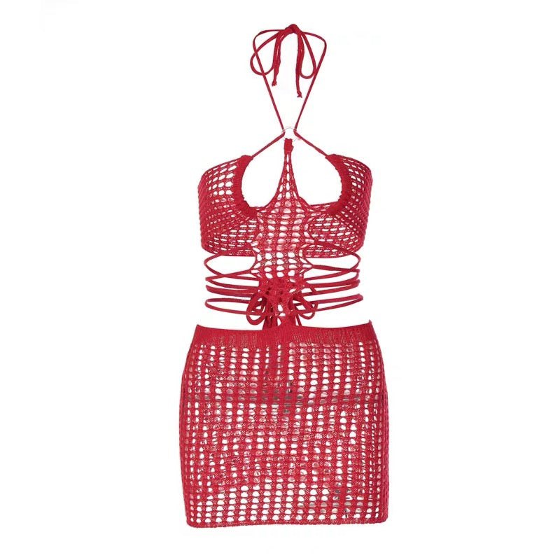 Avina Crochet Dress