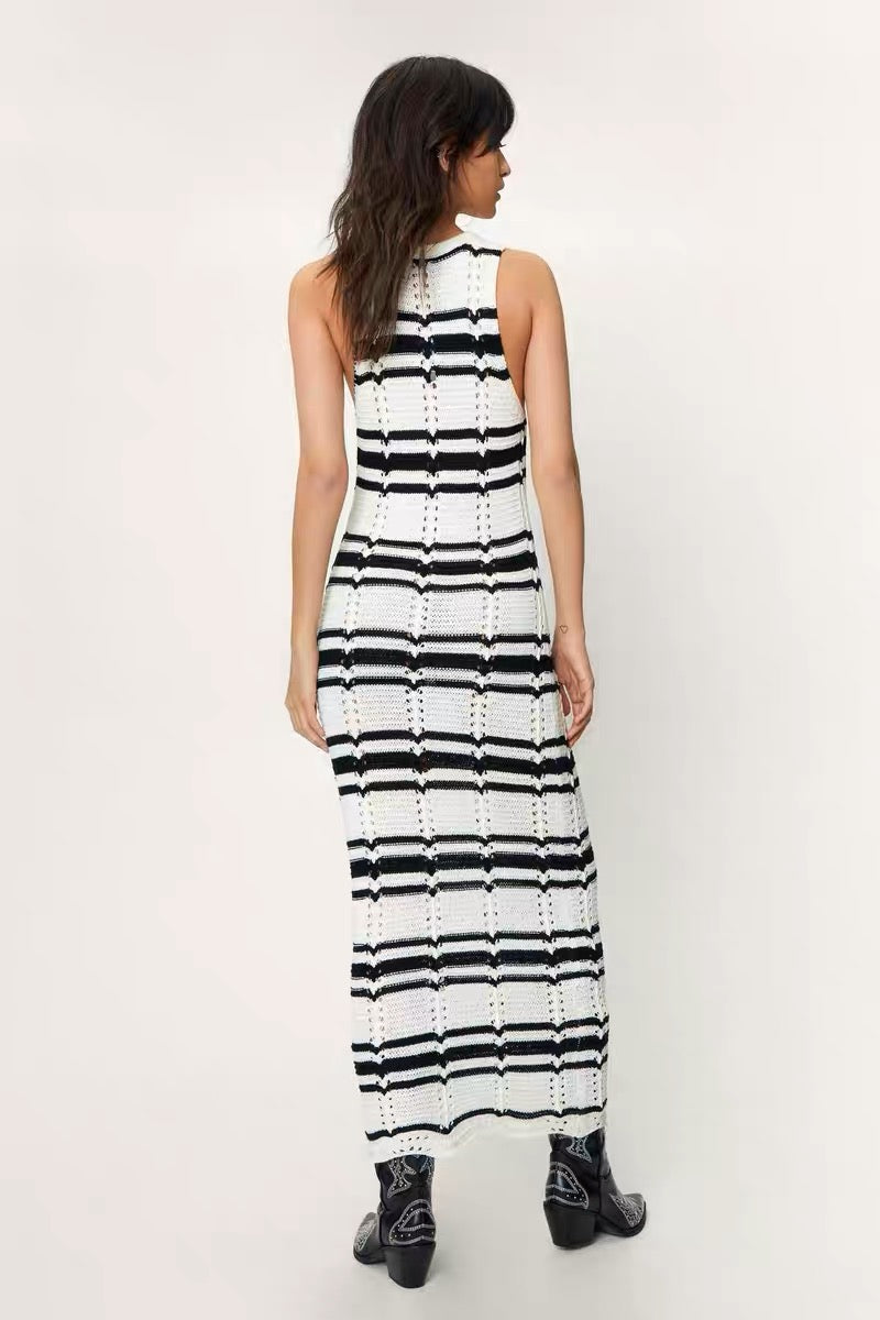 Divisha Striped Maxi Dress