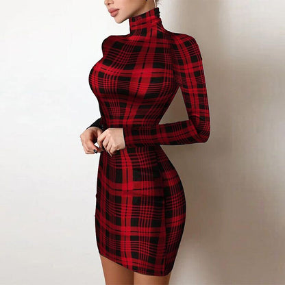 vmtvr Shiny Silk Turtleneck Bodycon Evening Dress Sexy Mesh Patchwork Long Sleeve A-line Dress Women Elegant Hollow Out Fashion Dress