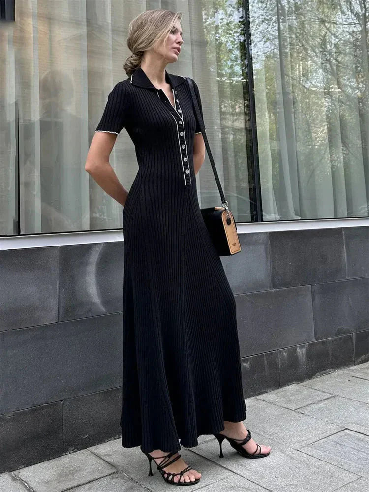 Jeylin Knit Maxi Dress