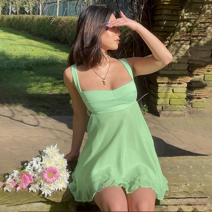 Maura Mini Ruffle Dress