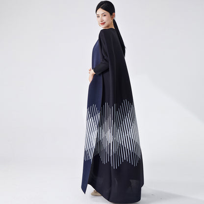 2025 Middle East women's robes are hot, high-end loose large-size cardigan jacket, Muslim decorative robe