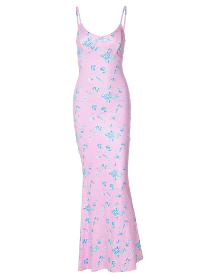 Aylin Floral Print Maxi Dress