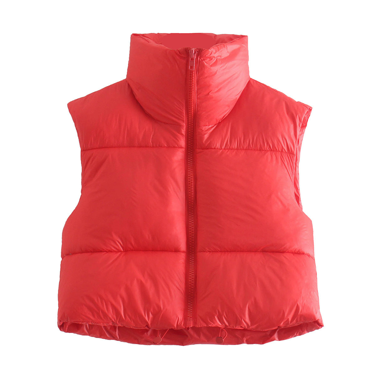 vmtvr datenight fall outfits Women's Spring Cotton-Padded Vest Zipper Stand Collar Vest 11 Colors