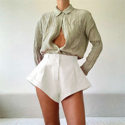 vmtvr preppy Spring/Summer High Waist Type a Shorts