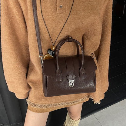 VMTVR 2025Bag Autumn Women's popular New Retro Versatile Premium Sense Shoulder Crossbody Bag Women's Large Capacity Commuter Handbag