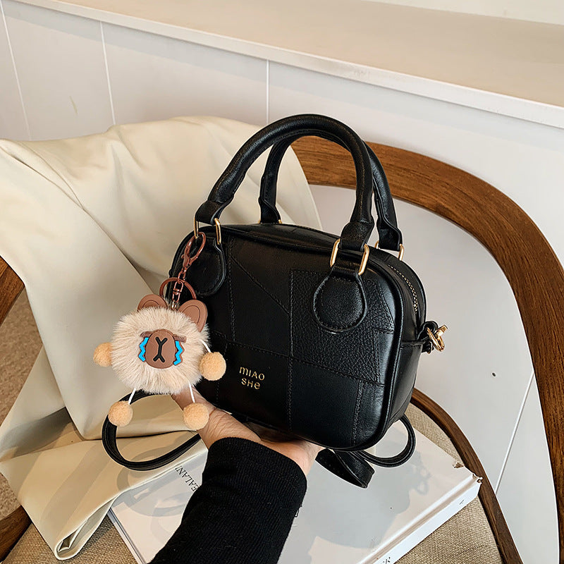VMTVR 2025 Premium retro Maillard handbag handbag women's popular new popular shoulder messenger small square bag