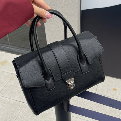 VMTVR 2025Bag Autumn Women's popular New Retro Versatile Premium Sense Shoulder Crossbody Bag Women's Large Capacity Commuter Handbag