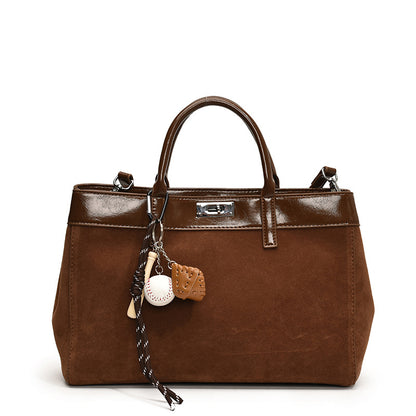 VMTVR 2025 Retro bag women's large-capacity armpit bag popular new casual messenger bag portable work commuter tote bag