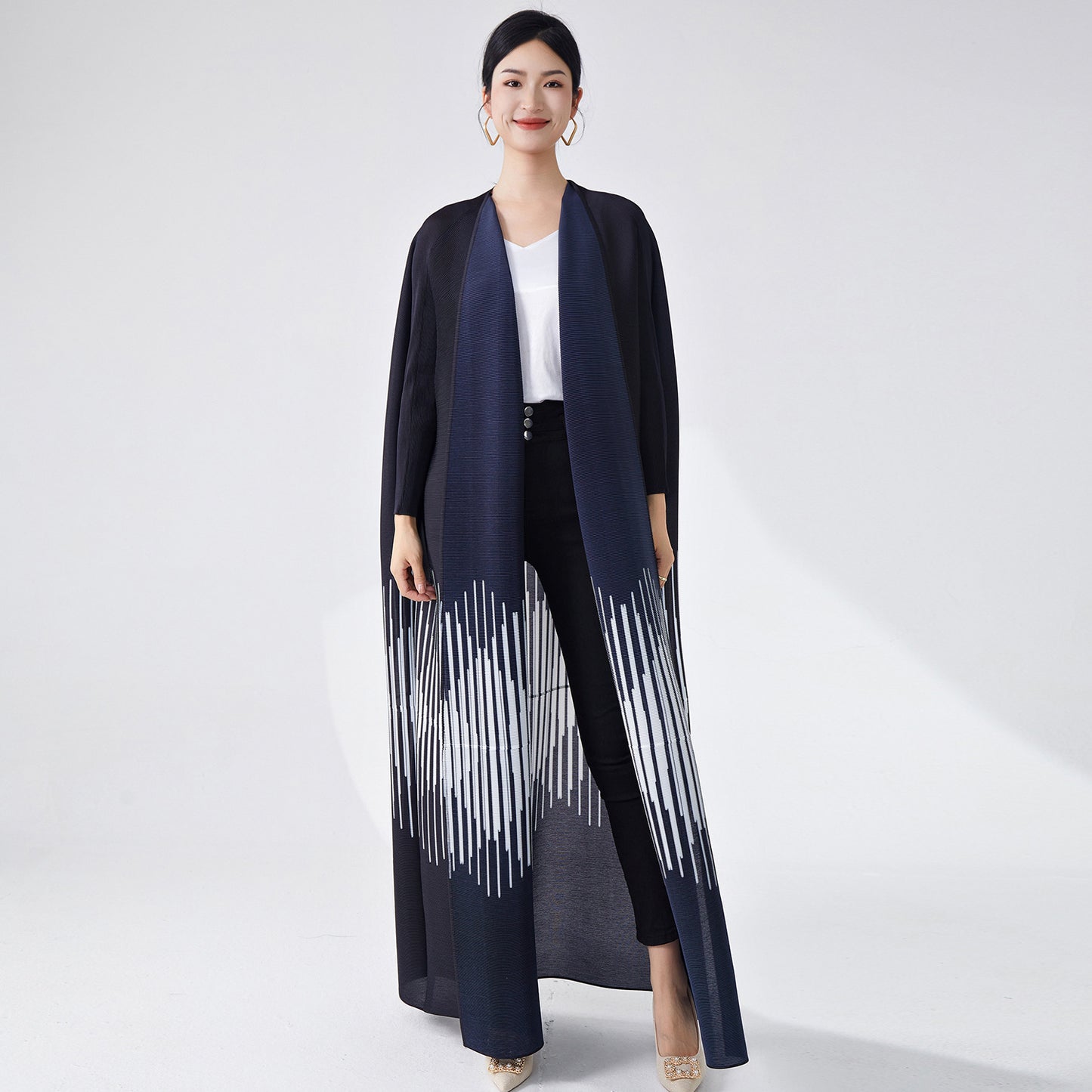 2025 Middle East women's robes are hot, high-end loose large-size cardigan jacket, Muslim decorative robe