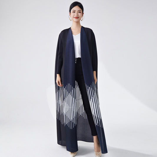 2025 Middle East women's robes are hot, high-end loose large-size cardigan jacket, Muslim decorative robe