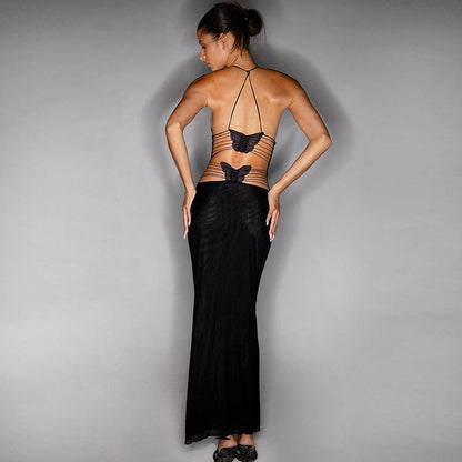 Backless Maxi Dress