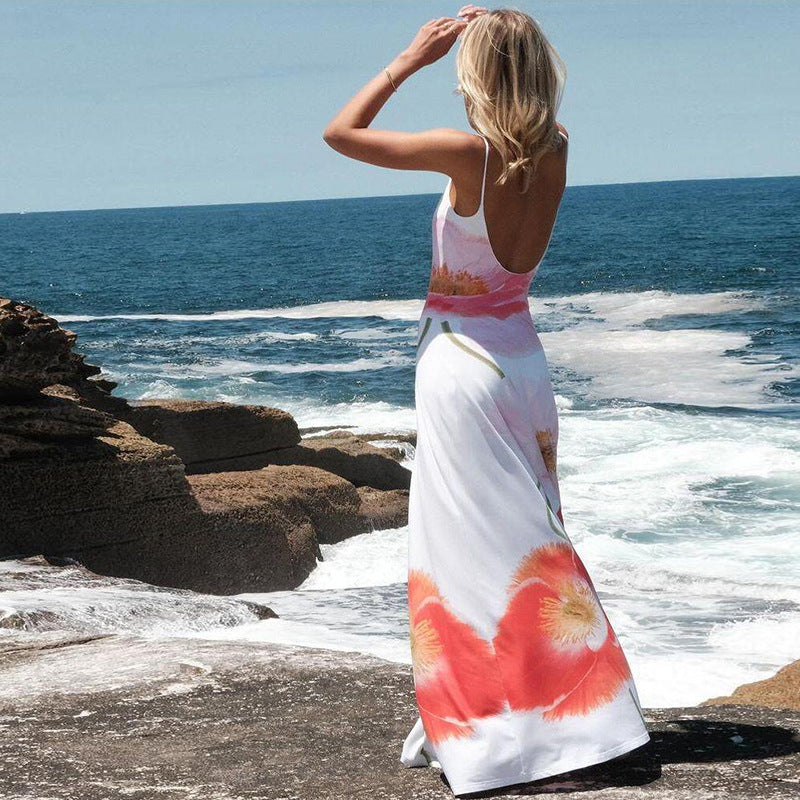 Timber Floral Print Maxi Dress