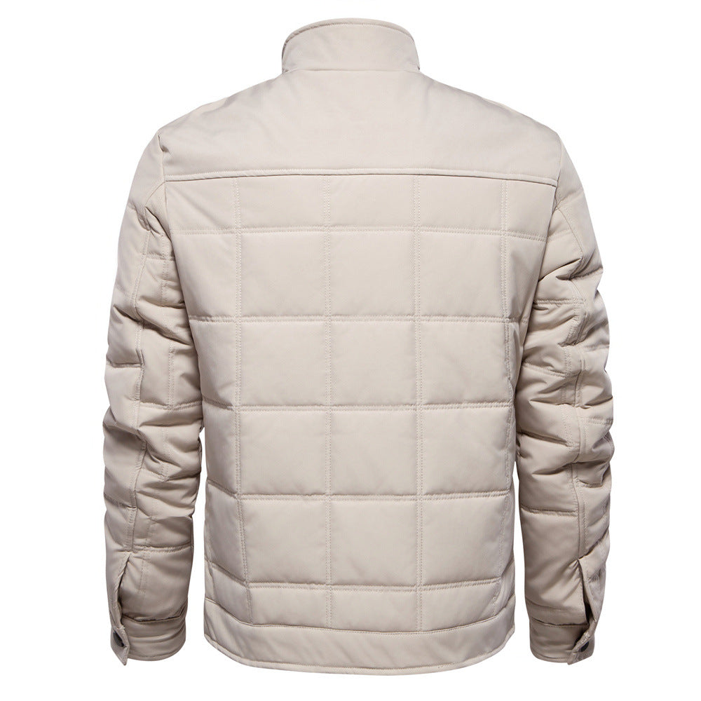VMTVR 2025 popular autumn and winter new stand-up collar jacket Popular trade men's jacket casual fashion jacket n splicing men's top